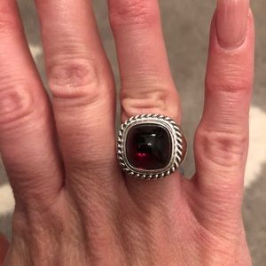 Brighton color clique gem ring size 7 ruby
